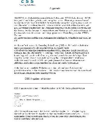 خرید و دانلود نسخه کامل کتاب CSS. Cascading Style-Sheets