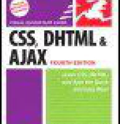 خرید و دانلود نسخه کامل کتاب CSS, DHTML and Ajax: Visual QuickStart Guide