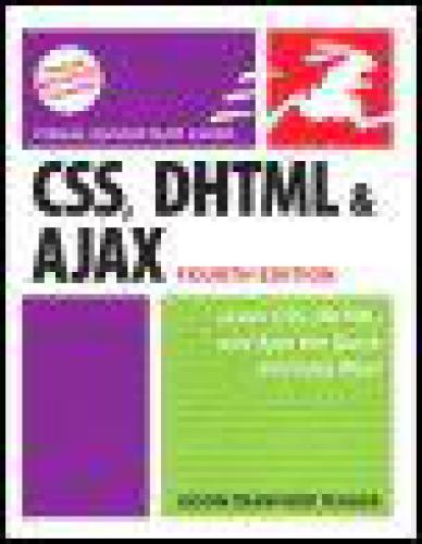 خرید و دانلود نسخه کامل کتاب CSS, DHTML and Ajax: Visual QuickStart Guide_68791c799f77b.jpeg خرید و دانلود نسخه کامل کتاب CSS, DHTML and Ajax: Visual QuickStart Guide