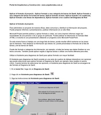 خرید و دانلود نسخه کامل کتاب Curso de Microsoft Project Gratis: Aplicar el formato al proyecto