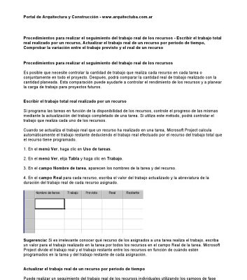 خرید و دانلود نسخه کامل کتاب Curso de Microsoft Project Gratis: Procedimientos para realizar el seguimiento del trabajo real de los recursos