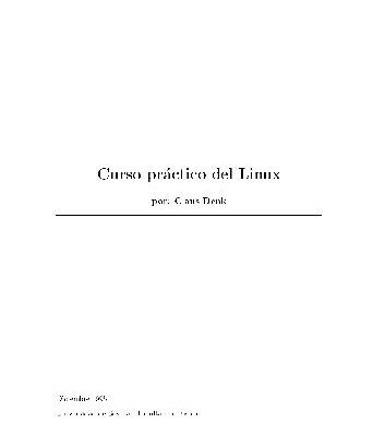 خرید و دانلود نسخه کامل کتاب Curso práctico del Linux