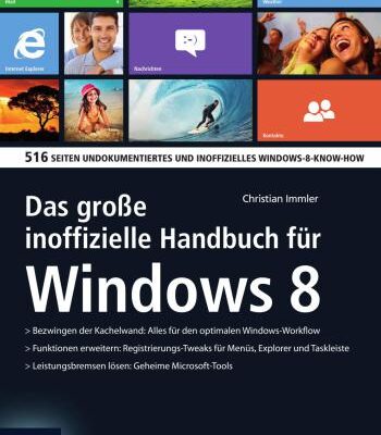 خرید و دانلود نسخه کامل کتاب Das große inoffizielle Windows 8 Handbuch