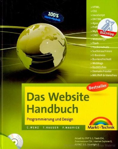 خرید و دانلود نسخه کامل کتاب Das Website Handbuch: Programmierung und Design_68651499c8191.jpeg خرید و دانلود نسخه کامل کتاب Das Website Handbuch: Programmierung und Design