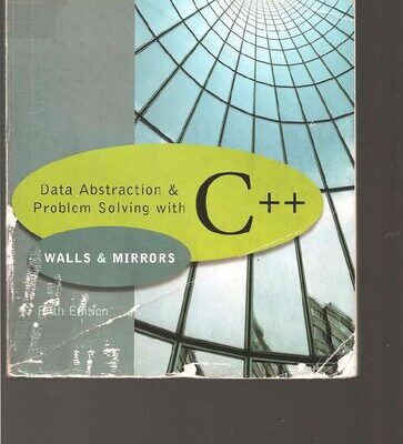 خرید و دانلود نسخه کامل کتاب Data Abstraction & Problem Solving with C++: Walls & Mirrors