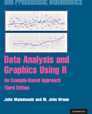 خرید و دانلود نسخه کامل کتاب Data analysis and graphics using R: An example-based approach