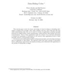 خرید و دانلود نسخه کامل کتاب Data-Hiding Codes