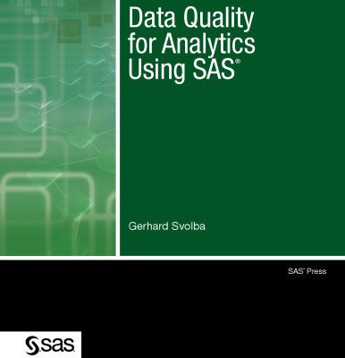 خرید و دانلود نسخه کامل کتاب Data Quality for Analytics Using SAS