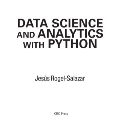 خرید و دانلود نسخه کامل کتاب Data Science and Analytics with Python