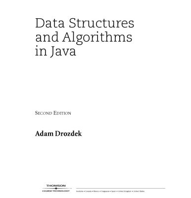 خرید و دانلود نسخه کامل کتاب Data structures and algorithms in Java