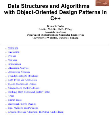 خرید و دانلود نسخه کامل کتاب Data Structures and Algorithms: With Object-Oriented Design Patterns in C++