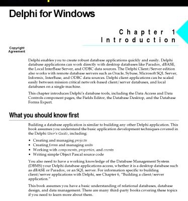 خرید و دانلود نسخه کامل کتاب Database application developer’s guide : Borland Delphi for Windows 95 and Windows NT : version 2.0
