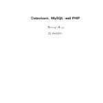 خرید و دانلود نسخه کامل کتاب Datenbank, MySQL und PHP