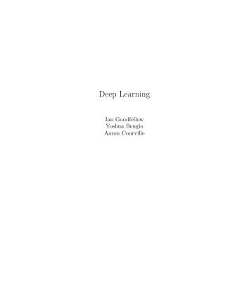 خرید و دانلود نسخه کامل کتاب Deep Learning