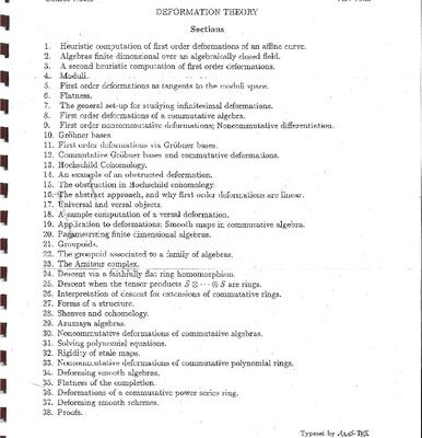 خرید و دانلود نسخه کامل کتاب Deformation theory