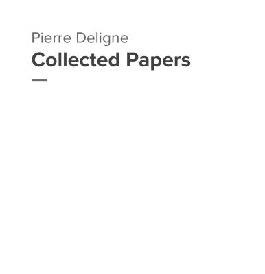 خرید و دانلود نسخه کامل کتاب Deligne: Collected Papers