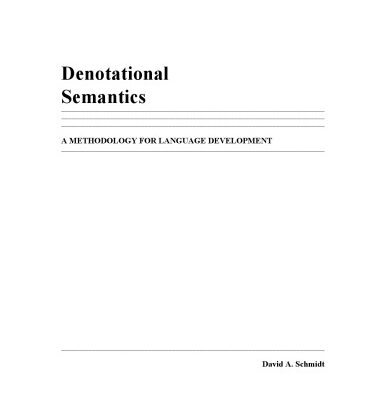 خرید و دانلود نسخه کامل کتاب Denotational Semantics: A Methodology for Language Development