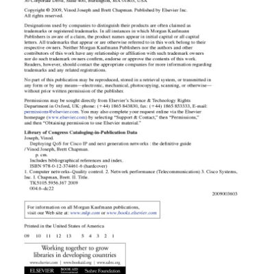 خرید و دانلود نسخه کامل کتاب Deploying Qo: S for Cisco IP and Next Generation Networks. The Definitive Guide