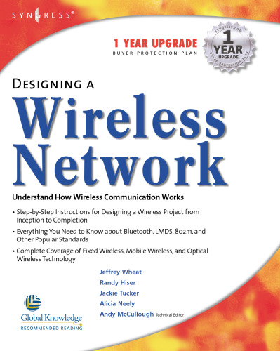 خرید و دانلود نسخه کامل کتاب Designing a Wireless Network