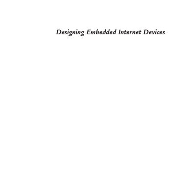 خرید و دانلود نسخه کامل کتاب Designing Embedded Internet Devices