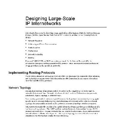 خرید و دانلود نسخه کامل کتاب Designing Large-Scal IP Internetworks