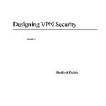 خرید و دانلود نسخه کامل کتاب Designing VPN Security. Student Guide