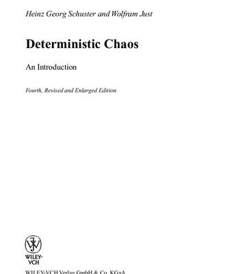 خرید و دانلود نسخه کامل کتاب Deterministic Chaos