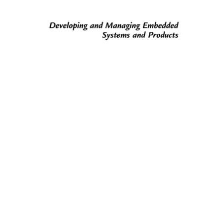 خرید و دانلود نسخه کامل کتاب Developing and Managing Embedded Systems and Products