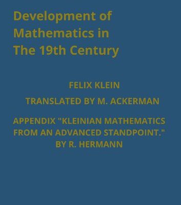 خرید و دانلود نسخه کامل کتاب Development of Mathematics in the 19th Century