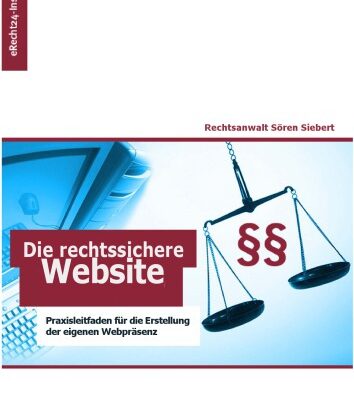 خرید و دانلود نسخه کامل کتاب Die rechtssichere Website