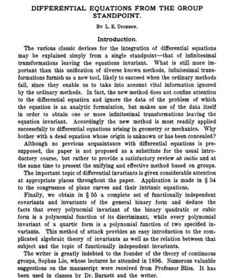 خرید و دانلود نسخه کامل کتاب Differential equations from the group standpoint