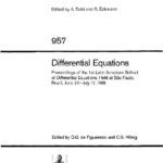 خرید و دانلود نسخه کامل کتاب Differential Equations, Sao Paulo, Brazil, 1981: Proceedings