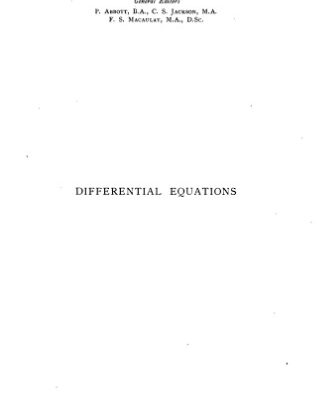 خرید و دانلود نسخه کامل کتاب Differential Equations