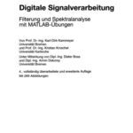 خرید و دانلود نسخه کامل کتاب Digitale Signalverarbeitung: Filterung und Spektralanalyse mit MATLAB-Übungen