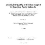 خرید و دانلود نسخه کامل کتاب Distributed Quality-of-Service Support in Cognitive Radio Networks