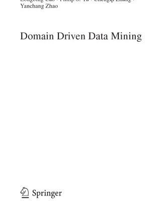خرید و دانلود نسخه کامل کتاب Domain Driven Data Mining