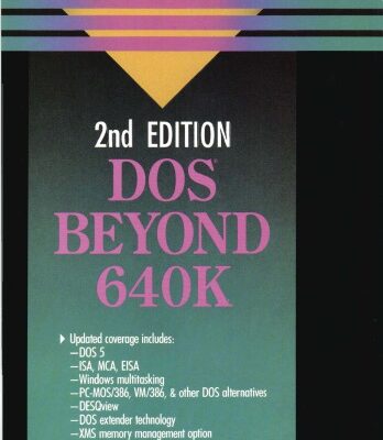 خرید و دانلود نسخه کامل کتاب DOS Beyond 640K