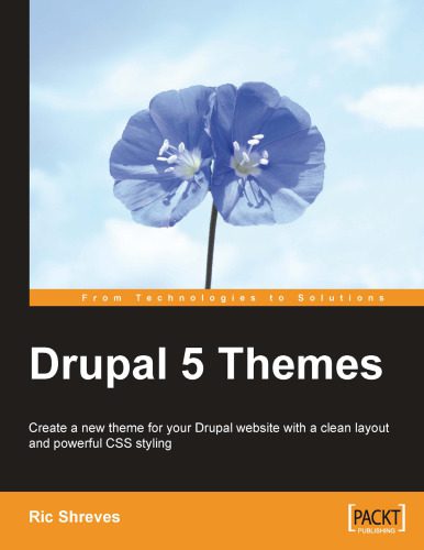 خرید و دانلود نسخه کامل کتاب Drupal 5 Themes_6864f7966f3b0.jpeg خرید و دانلود نسخه کامل کتاب Drupal 5 Themes