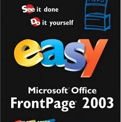 خرید و دانلود نسخه کامل کتاب Easy Microsoft Office FrontPage 2003