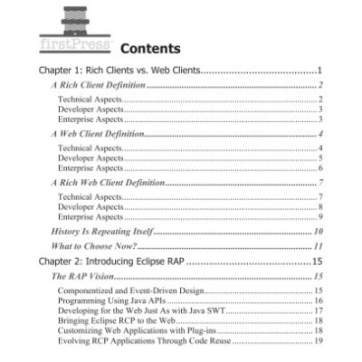 خرید و دانلود نسخه کامل کتاب Eclipse Rich Ajax Platform: Bringing Rich Clients to the Web