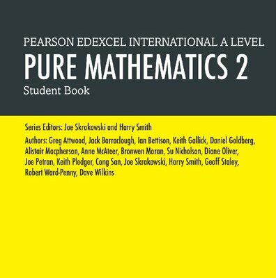 خرید و دانلود نسخه کامل کتاب Edexcel International A Level Mathematics Pure 2 Mathematics Student Book
