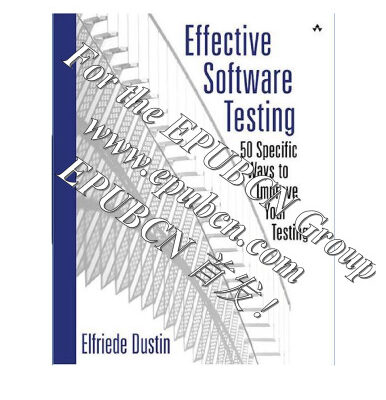خرید و دانلود نسخه کامل کتاب Effective Software Testing: 50 Specific Ways to Improve Your Testing