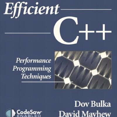 خرید و دانلود نسخه کامل کتاب Efficient C++: Performance Programming Techniques