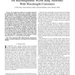 خرید و دانلود نسخه کامل کتاب Efficient Routing and Wavelength Assignment for Reconfigurable WDM Ring Networks With Wavelength Converters