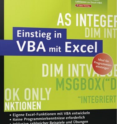 خرید و دانلود نسخه کامل کتاب Einstieg in VBA mit Excel
