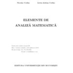 خرید و دانلود نسخه کامل کتاب Elemente de Analiza Mathematica