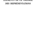 خرید و دانلود نسخه کامل کتاب Eléments de la théorie des représentations