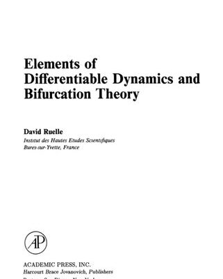 خرید و دانلود نسخه کامل کتاب Elements of Differentiable Dynamics and Bifurcation Theory