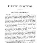 خرید و دانلود نسخه کامل کتاب Elliptic functions.An elementary text book for students of mathematics