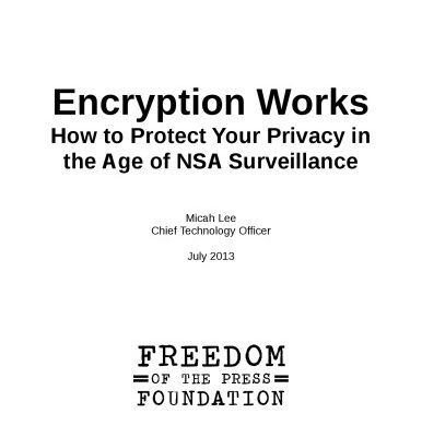 خرید و دانلود نسخه کامل کتاب Encryption Works : How to Protect Your Privacy in the Age of NSA Surveillance